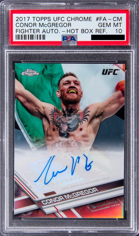 ufc trading cards value