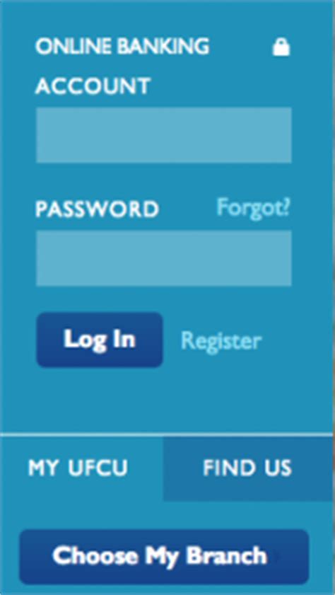 ufcu online banking login page