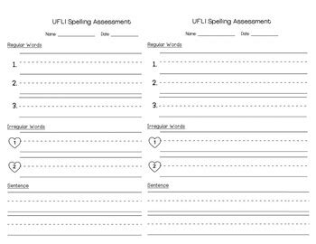 Ufli Assessment Template