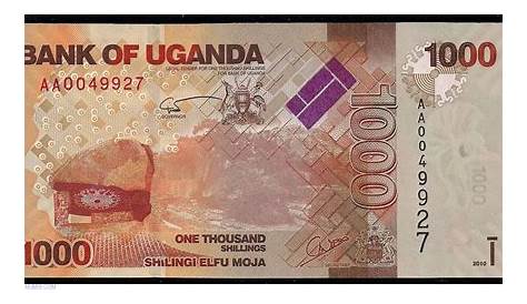 Uganda Currency 1000 Shillings 1998 Unc