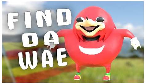 Find da wae [Em português] Uganda Knuckles Song {CG5