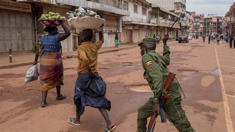 uganda police officer shooting