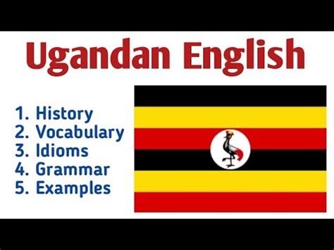 Ugandan English Examples