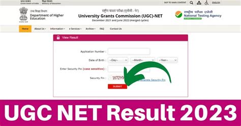 ugc net 2023 result out