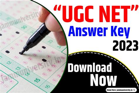 ugc net answer key release date 2023