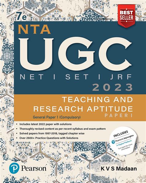 ugc net book paper 1
