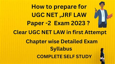 ugc net law syllabus 2023