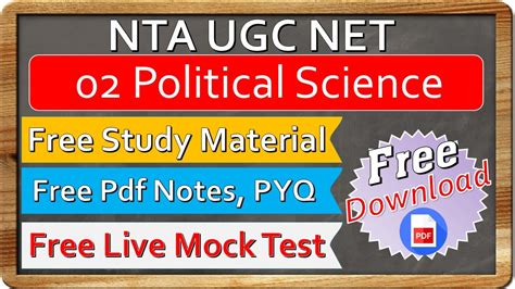 ugc net political science study material