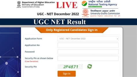 ugc net result update