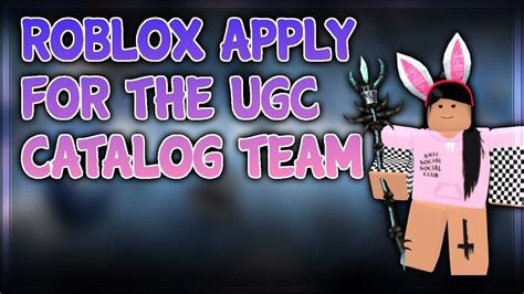 ugc roblox application 2024