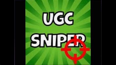 ugc sniper script roblox