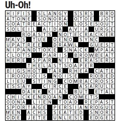 CROSSWORD ANSWERS DC and Marvel UHCL The Signal