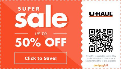 Top Uhaul Coupons And Deals For 2023