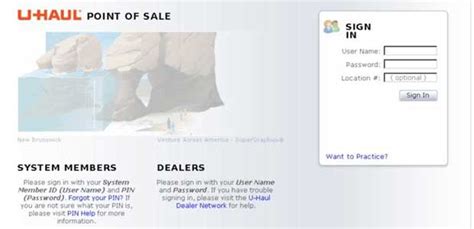 uhaul pos log in
