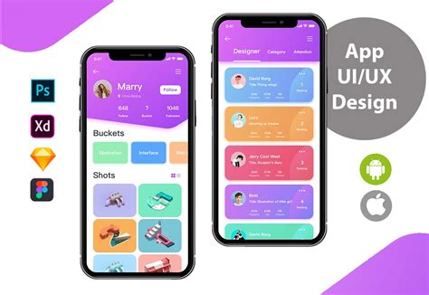 Mobile App UI Interface and GUI 183852 Vector Art at Vecteezy