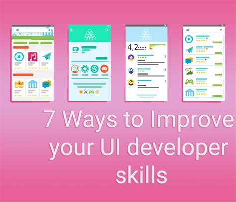 Skill Required For UI Developer