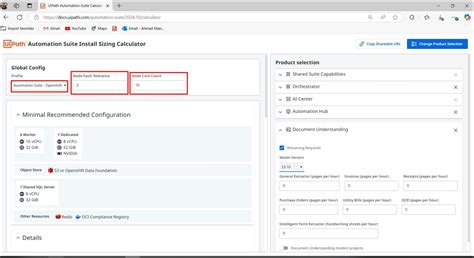 Uipath Automation Suite Hardware Requirements
