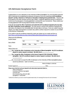 uis application fee waiver