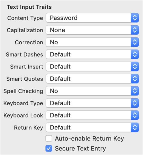 Uitextfield Keyboard Return Key