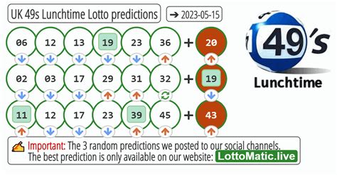 uk 49s predictions national lottery