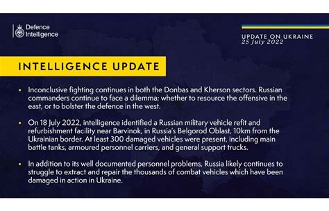 uk ministry of defense ukraine twitter update