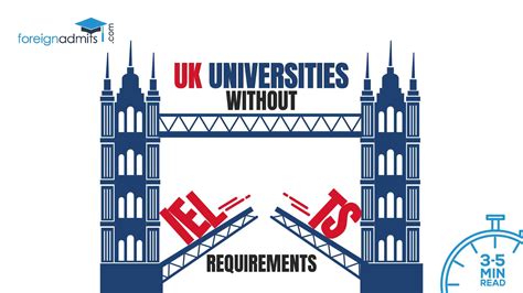 uk universities that does not require ielts