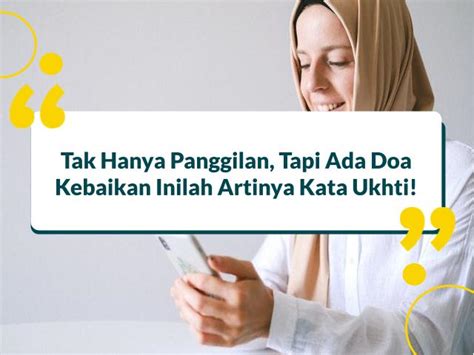 ukhti artinya dalam bahasa arab