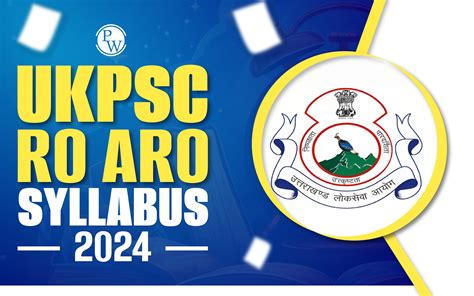 ukpsc ro aro syllabus pdf