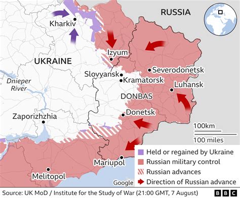 Ukraine Live Fire Map