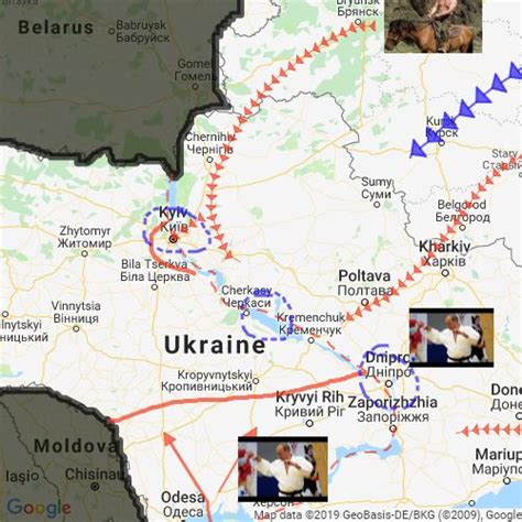 Ukraine Live Map Scribble