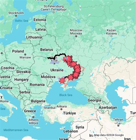 Ukraine War Map Live Google Earth