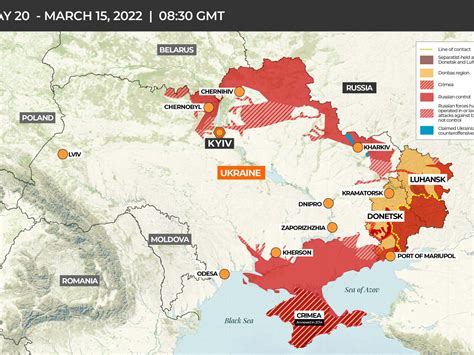 ukraine army map of control live