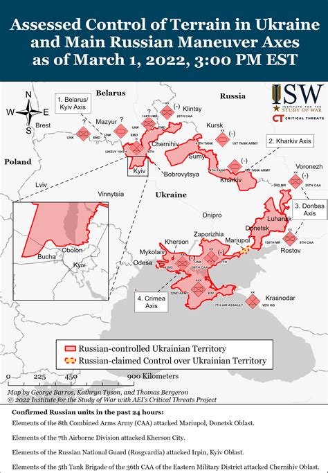 ukraine battle map study of war