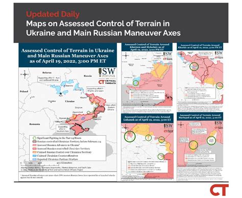 ukraine critical threats map