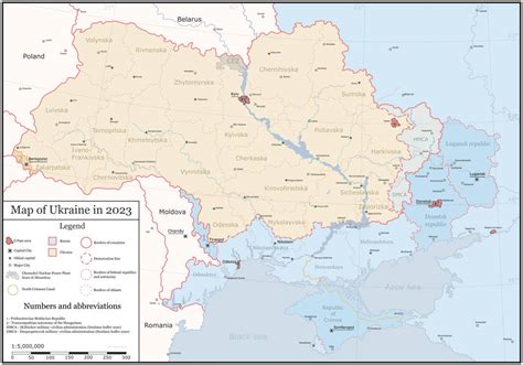 ukraine map december 2023