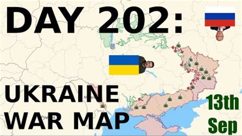 ukraine war map day 202