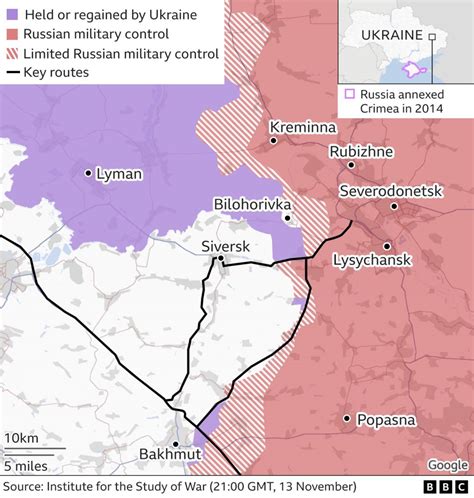 ukraine war update today map location