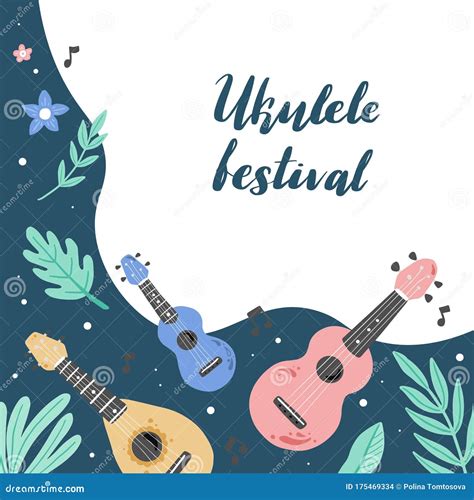 Ukulele Border Clip Art