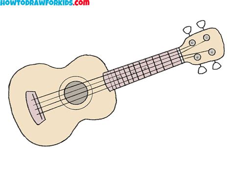 Ukulele Drawing Small