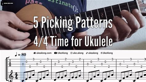 Ukulele Plucking Patterns