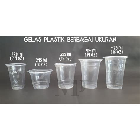 ukuran gelas 0,5 liter di Indonesia