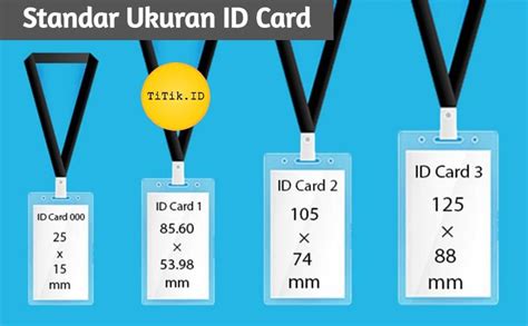 Understanding A3 ID Card Size in Indonesia: What You Need to Know