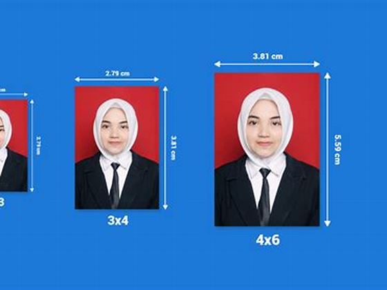 Understanding the Standard Photo Sizes for ID Photos in Indonesia