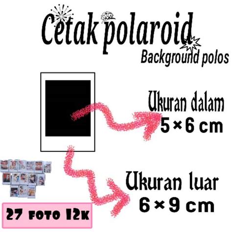 ukuran polaroid 2r indonesia