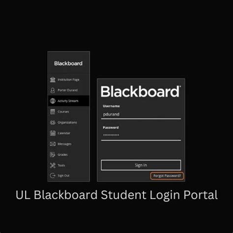 ul blackboard learn login