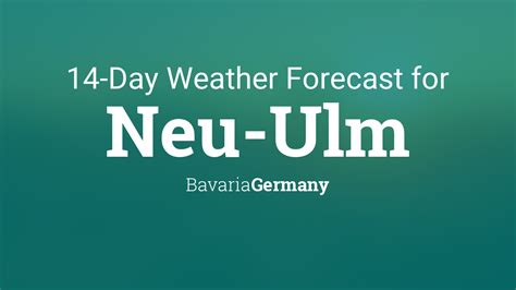 ulm germany weather forecast 10 days hourly