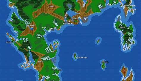 8-Bit City: Ultima II Box and World Map