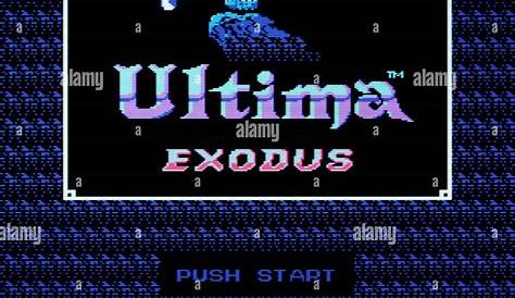 Ultima Exodus w/Manual & Sleeve Nintendo Nes Authentic Tested | eBay