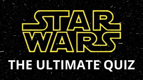 Can You Pass The Ultimate Star Wars Trivia Quiz?