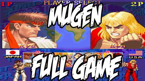 ultimate street fighter 2 mugen download